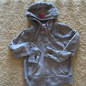 Lululemon grey zip up hoodie!